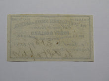 Load image into Gallery viewer, $40 1861 Confederate Bond Coupon Certificate Currency Bank Note Bill UNC