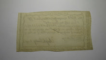 Load image into Gallery viewer, 1791 5 Shillings Connecticut Comptroller&#39;s Office Colonial Currency Note Pomeroy