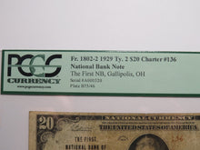 Load image into Gallery viewer, $10 1929 Gallipolis Ohio OH National Currency Bank Note Bill Ch. #136 F12 PCGS