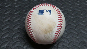 2020 D.J. Stewart Baltimore Orioles Game Used Foul MLB Baseball! Deivi Garcia