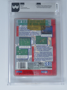 NFL Prime Time Football w/ Deion Sanders Sega Genesis Video Game Wata Graded 8.5