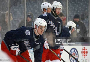 2014 Chris Kreider New York Rangers Stadium Series Game Used Worn Hockey Shell
