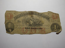 Load image into Gallery viewer, $1 1862 Richmond Virginia VA Obsolete Currency Treasury Bank Note Bill