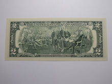 Load image into Gallery viewer, $2 1995 Radar Serial Number Federal Reserve Currency Bank Note Bill UNC++++