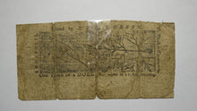 Load image into Gallery viewer, 1774 $1/3 Maryland MD Colonial Currency Bank Note Bill! RARE ISSUE! 