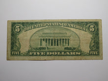 Load image into Gallery viewer, $5 1929 Portland Maine ME National Currency Bank Note Bill Charter #13716 RARE