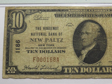 Load image into Gallery viewer, $10 1929 New Paltz New York National Currency Bank Note Bill Ch. #1186 F15 PMG