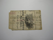 Load image into Gallery viewer, $.50 1863 Augusta Georgia GA Obsolete Currency Bank Note Bill! Augusta Insurance