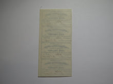 Load image into Gallery viewer, $4 1861 Confederate Bond Coupon Certificate Uncut Sheet Currency Bank Note Bill