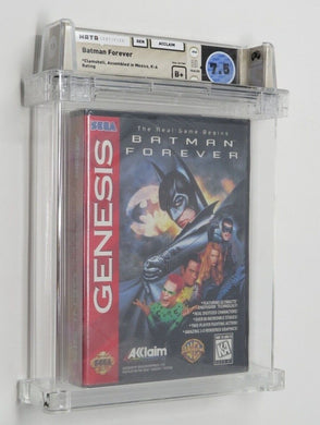 New Batman Forever Sega Genesis Factory Sealed Video Game! Wata Graded 7.5 B+
