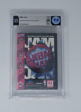 Load image into Gallery viewer, New Original NBA JAM Sega Genesis Factory Sealed Video Game! Wata 7.5 B+ Graded
