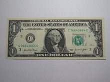 Load image into Gallery viewer, $1 2021 Repeater Serial Number Federal Reserve Currency Bank Note Bill #36643664