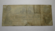 Load image into Gallery viewer, $10 1858 Augusta Georgia GA Obsolete Currency Bank Note Bill! Bank of Augusta