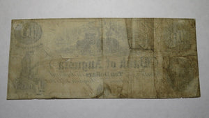 $10 1858 Augusta Georgia GA Obsolete Currency Bank Note Bill! Bank of Augusta