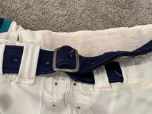 Load image into Gallery viewer, 2008 Jake Long Miami Dolphins Game Used Worn NFL Reebok Football Pants Michigan