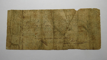 Load image into Gallery viewer, $.05 1837 Philadelphia PA Obsolete Currency Bank Note Bill The Manual Labor Bank