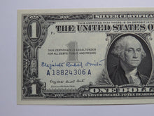 Load image into Gallery viewer, $1 1957 Elizabeth Rudel Smith Courtesy Autographed Signed Silver Certificate UNC