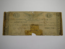 Load image into Gallery viewer, $1 1817 Hudson New York NY Obsolete Currency Bank Note Bill -Mechanics' Bank