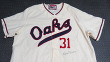 Load image into Gallery viewer, 1992 Kelly Downs Oakland Athletics Oaks Throwback Game Used Worn Baseball Jersey