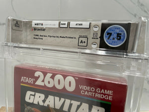 New Gravitar Atari 2600 Sealed Video Game Wata Graded 7.5 Seal Grade A+! RARE!