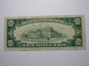 $10 1929 Scranton Pennsylvania PA National Currency Bank Note Bill Ch #77 VF