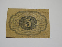 Load image into Gallery viewer, 1863 $.05 First Issue Fractional Currency Obsolete Bank Note Bill 1st Issue!