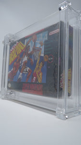 New NCAA Basketball Super Nintendo Factory Sealed Video Game! Wata Graded 1992