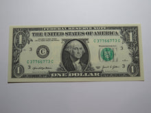 Load image into Gallery viewer, $1 2021 Radar Serial Number Federal Reserve Currency Bank Note Bill UNC 37766773