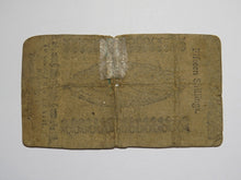 Load image into Gallery viewer, 1760 Fifteen Shillings New Jersey NJ Colonial Currency Bank Note Bill 15s RARE!