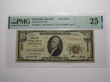 Load image into Gallery viewer, $10 1929 Honolulu Hawaii HI National Currency Bank Note Bill Ch. #5550 VF25 PMG