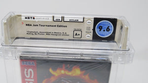 NBA JAM Tournament Edition Sega Genesis Sealed Video Game! Wata Graded 9.6 A+