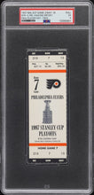 Load image into Gallery viewer, 5/18/97 Rangers Flyers Hockey Full Ticket Wayne Gretzky Final Playoff Hat Trick
