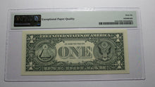 Load image into Gallery viewer, $1 1988 Repeater Serial Number Federal Reserve Currency Bank Note Bill PMG UNC66