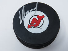 Load image into Gallery viewer, Lee Norwood Autographed Signed New Jersey Devils InGlasCo Hockey Puck