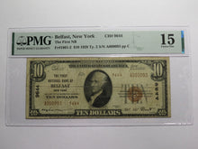 Load image into Gallery viewer, $10 1929 Belfast New York NY National Currency Bank Note Bill Ch. #9644 F15 PMG
