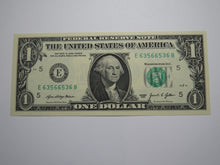 Load image into Gallery viewer, $1 2021 Radar Serial Number Federal Reserve Currency Bank Note Bill UNC 63566536