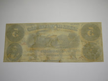 Load image into Gallery viewer, $5 1860 Dalton Georgia Obsolete Currency Bank Note Bill -Bank of Whitfield UNC++