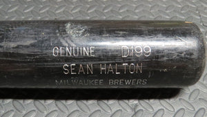 Sean Halton Milwaukee Brewers Game Used Louisville Slugger M9 Baseball Bat