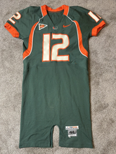 Load image into Gallery viewer, 2004 Kirby Freeman Miami Hurricanes Game Used Worn NCAA Football Jersey ACC