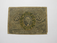 Load image into Gallery viewer, 1863 $.10 Second Issue Fractional Currency Obsolete Bank Note Bill 2nd Issue