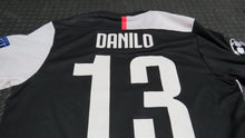 Load image into Gallery viewer, 2019-20 Danilo Juventus Match Used Worn UEFA Champions Soccer Shirt! Game Jersey