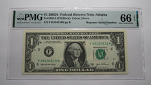 Load image into Gallery viewer, $1 2003A Repeater Serial Number Federal Reserve Currency Bank Note Bill UNC66EPQ