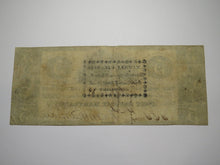 Load image into Gallery viewer, $5 1833 Port Deposit Maryland Obsolete Currency Bank Note -Susquehanna Bridge