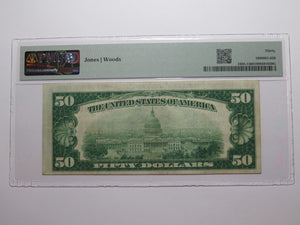 $50 1929 Oakland California National Currency Bank Note Bill Ch. #12665 VF30 PMG