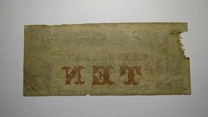 $10 1855 Montgomery Alabama AL Obsolete Currency Bank Note Bill! Central Bank