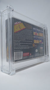 New NCAA Basketball Super Nintendo Factory Sealed Video Game! Wata Graded 1992