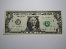 Load image into Gallery viewer, $1 2021 Repeater Serial Number Federal Reserve Currency Bank Note Bill #68206820