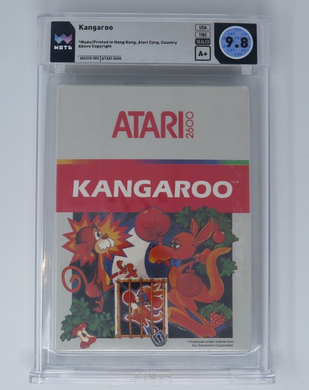 Unopened Kangaroo Atari 2600 Sealed Video Game! Wata Graded 9.8 A+ Seal 1983