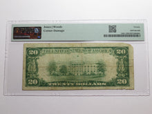 Load image into Gallery viewer, $20 1929 Barnard Kansas KS National Currency Bank Note Bill Ch #8396 VF20 PMG