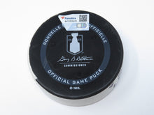 Load image into Gallery viewer, 2022 Los Angeles Kings Edmonton Oilers Game 6 Playoff Game Used Puck -McDavid 3